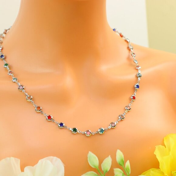 "New Beautiful Design Necklace Chain for Women/Girls, Gift, N517 - Picture 2 of 10